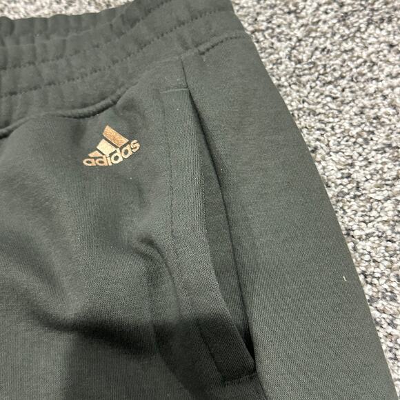New w/tags, ADIDAS Women’s Olive and Mint Green Joggers Sweat Pants, Size Large - Picture 3 of 4